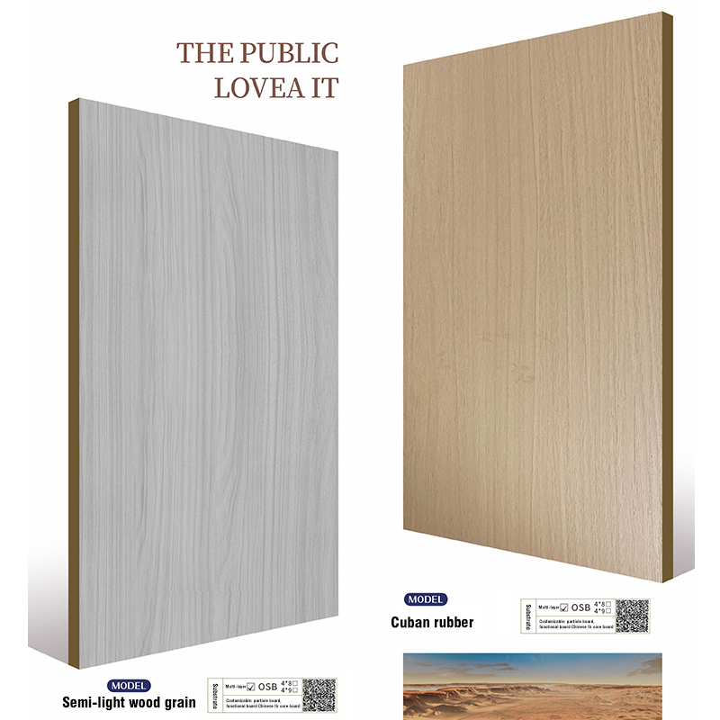 How can the moderate characteristics of semi-light wood grain board substrate prevent deformation and cracking caused by humidity differences?